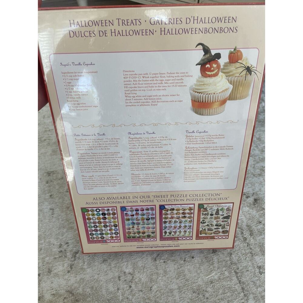 Halloween Treats 1000 Piece Jigsaw Puzzle Eurographics New - Picture 3 of 3